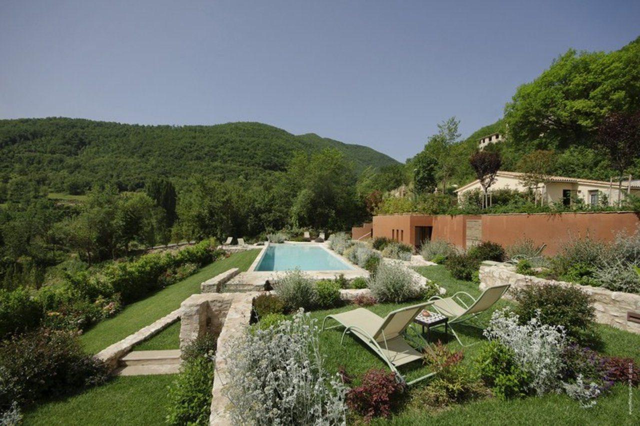 Castello Di Postignano Hotel Sellano Exterior foto