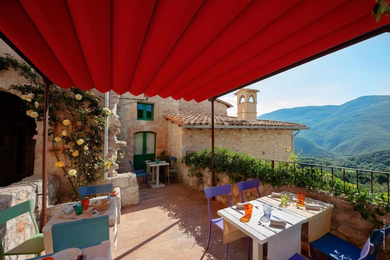 Castello Di Postignano Hotel Sellano Exterior foto